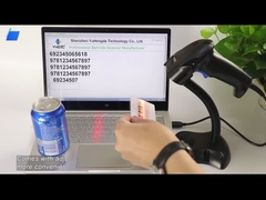 YHD-1100C+  1D Wired CCD Barcode Scanner with Stand